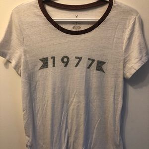 Vintage style AE tee